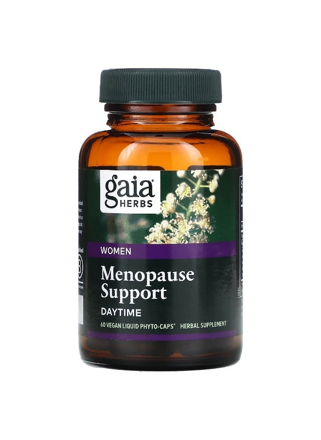 Gaia Herbs - Gaia Herbs, Women, Menopause Support, Daytime, 60 Vegan Liquid Phyto-Caps - Image 1