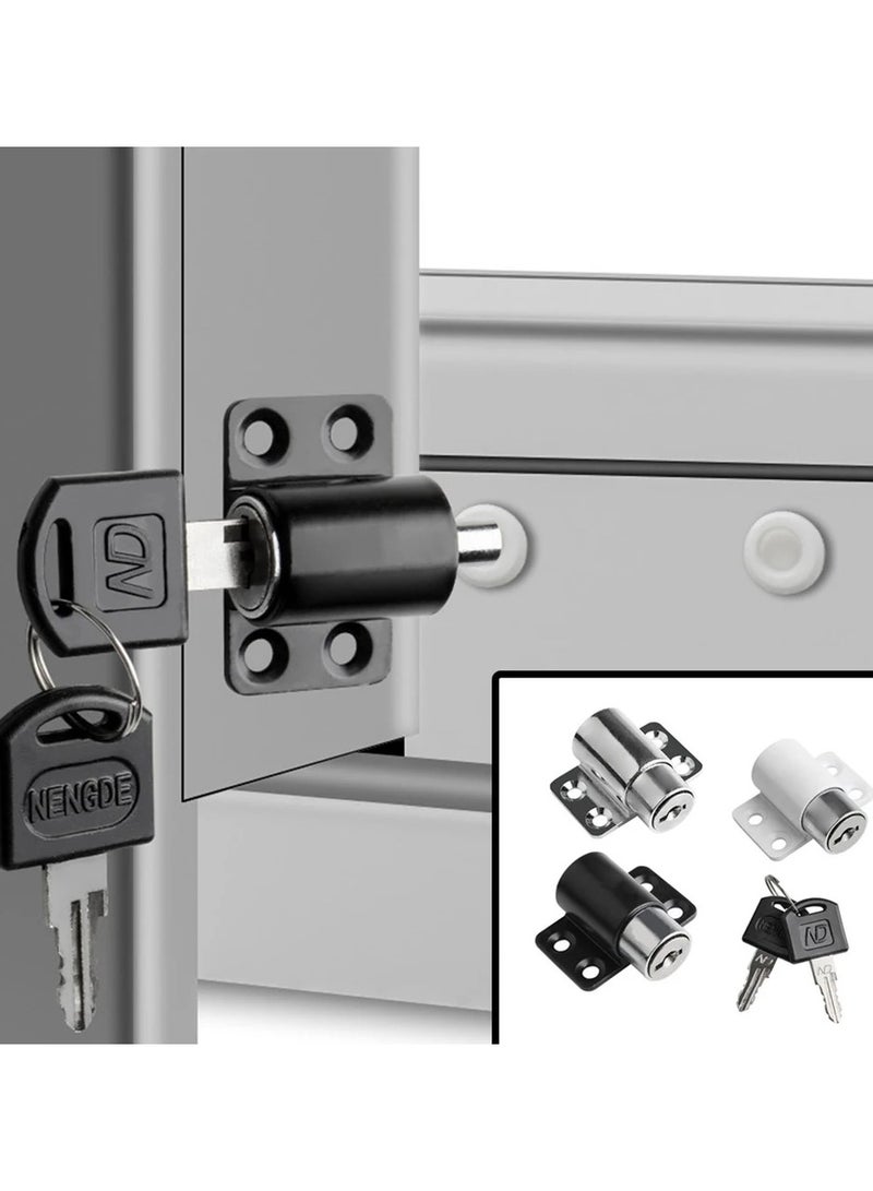 Lock The Window With A Safe Key For The Safety Of Children Are Easy And Self Assembling It Is Important When You Are Away From Your Home Especially The Windows Of Ground Floor Apartments Houses Silver - Image 2