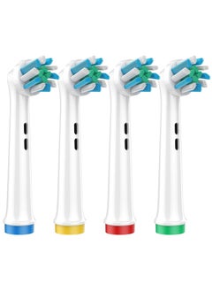 Beauenty Upgraded Acoss Action Electric Toothbrush Headd Specially Designed for PRO1000-16° Cross BristlesAmazing Cleaning Effect Toothbrush Heads Suitable for Deep Cleaning People(4PCS)  - Image 1