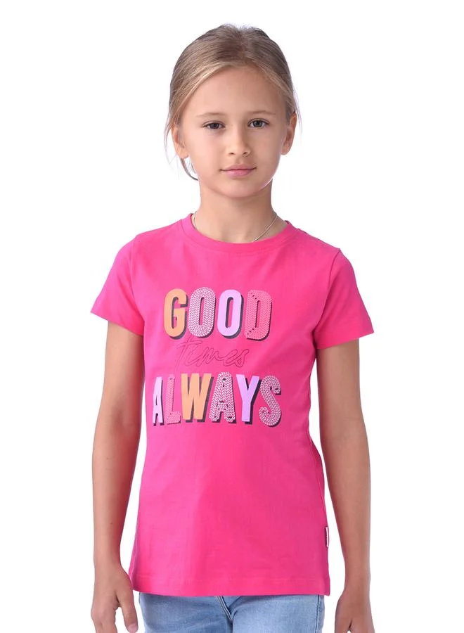 victor and jane victor and jane Good Times Graphic Print T-Shirt