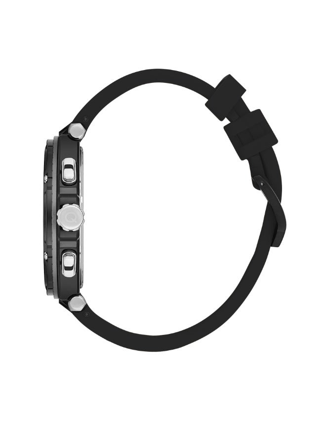 Quantum Men's Silicone Chronograph Watch HNG1010.651 - 50 mm - Image 5