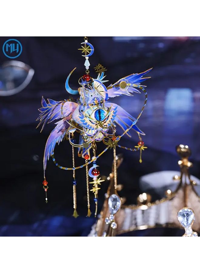 Gods Eye Metal Assembly Model DIY Handcrafted Jigsaw Unique Gift Birthday Present Artistic Home Decor - Image 3