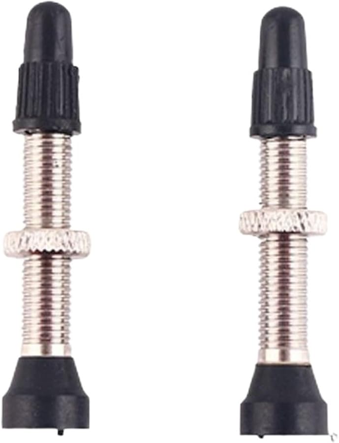 مجموعة صمامات إطارات الدراجات الهوائية عديمة الأنابيب بريستا 40 ملم - Image 3