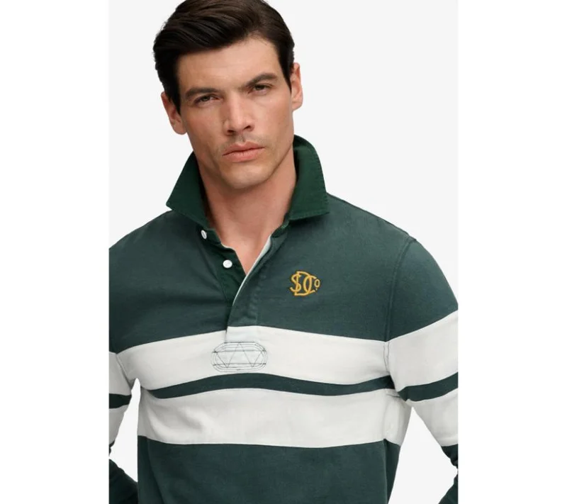 سوبر دراي Vintage Athletic Stripe Rugby Top