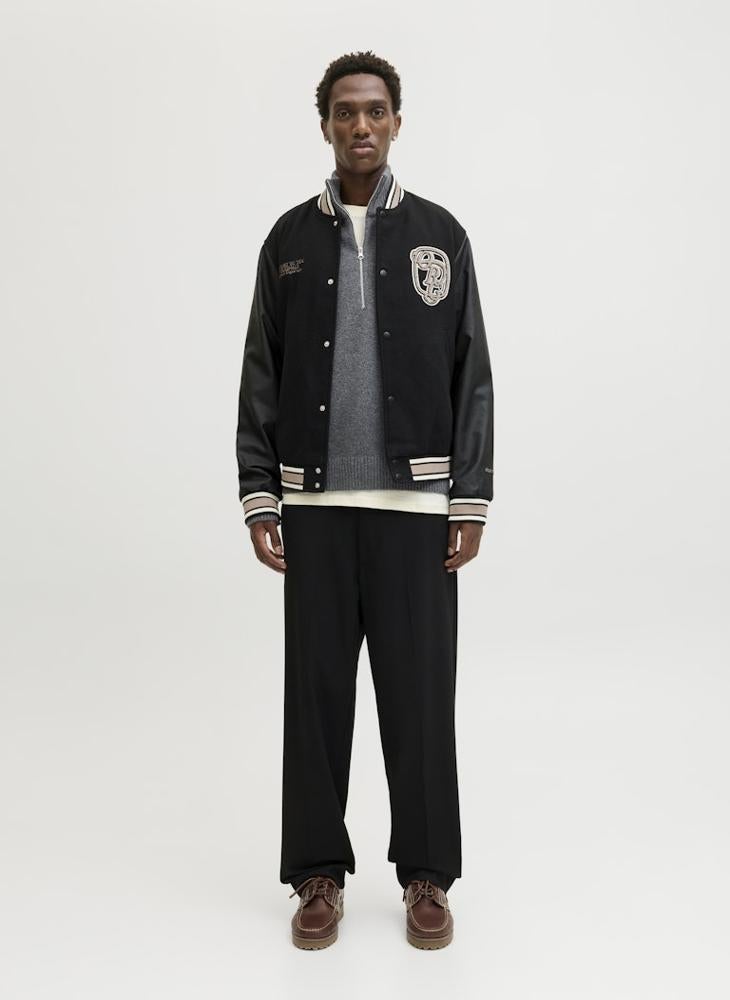 JACK & JONES Casual Regular Fit Half Zip Sweatshirt - Image 4