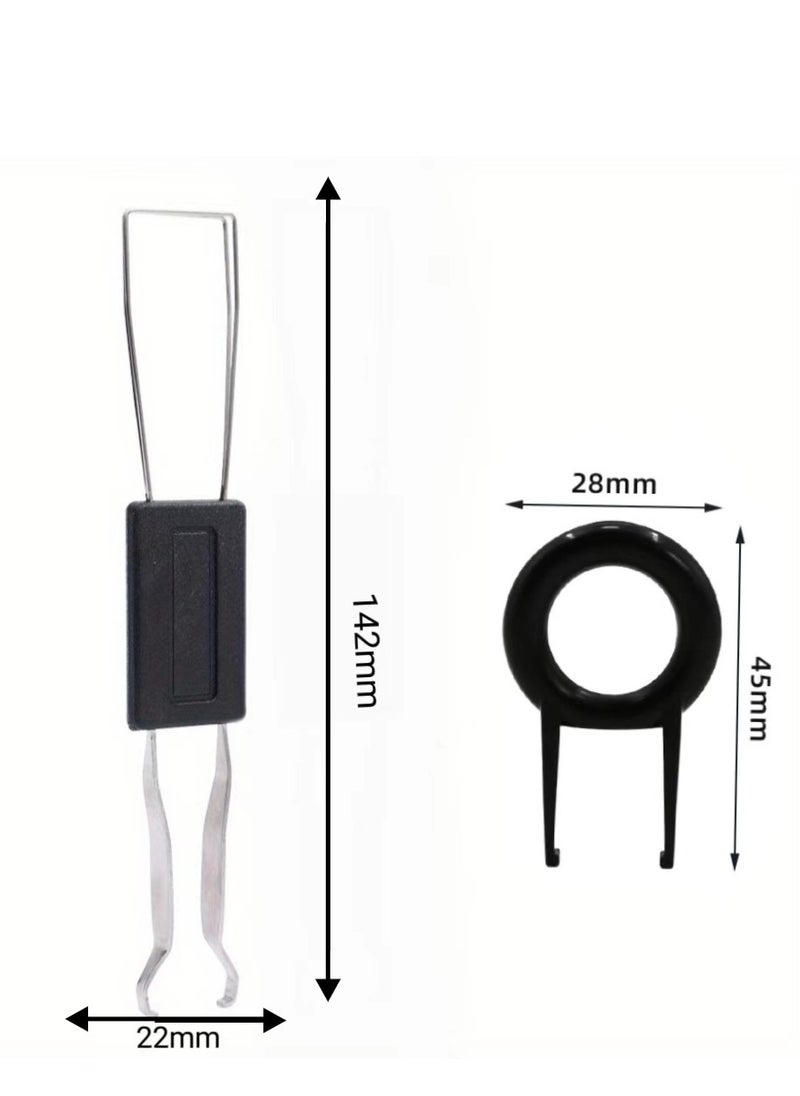 Generic - 2pcs Keycap Puller Universal Keyboard for Key Cap Puller for Mechanical Keyboard Keycaps Keys Remover Fixing 2 in 1 Use Keycap Remover Kit Tool Plastic Metal Switch - Image 1