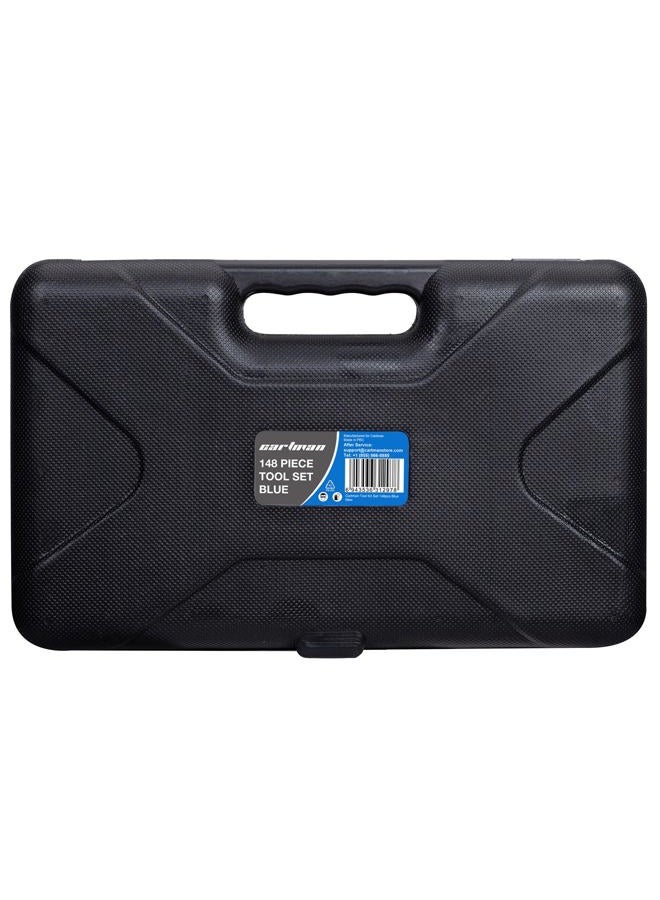 CARTMAN 148Piece Tool Set General Household Hand Tool Kit with Plastic Toolbox Storage Case Blue - Image 4