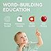 Dotimo kids Dotimo Alphabet Picture Mnemonic Cards 26 Uppercase Lowercase Letter Learning Cards for Kids Letter Cognition ABC Montessori Early Learning Tool for Toddlers Classroom Home Activity - Image 4