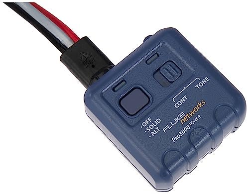 Fluke Networks 26200900 Pro3000 Tone Generator with ABN Clips and RJ11 Plug - Image 3