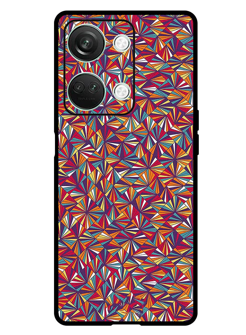 Theodor Protective Case Anti Scratch Shock Proof Bumper Cover For OnePlus Nord 3 Small Rhombus - Image 1