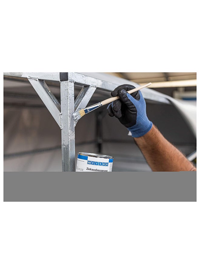 WEICON Brushable Zinc Coating | 375 ml | For galvanized metal surfaces - Image 3