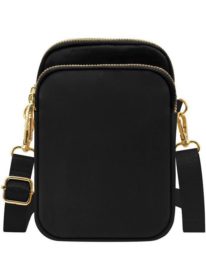 YINHEXI Small Crossbody Bags For Women Trendy Crossbody Cell Phone Shoulder Bags Purses For Women With Adjustable Strap (Black)  - Image 1