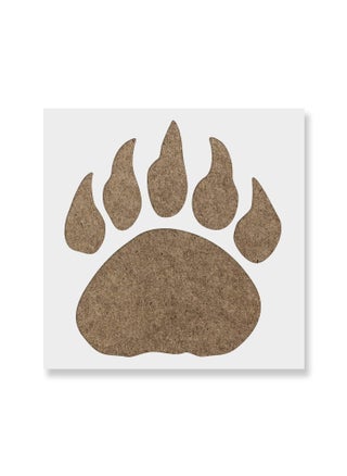 Ivana's Bear Claw Stencil for Walls and Crafts - Reusable Stencil of a Bear Claw for Painting in Small & Large Sizes - (12 x 12 Inch) - pzsku/ZF28D74C5396181A9F198Z/45/_/1742211463/178c7f51-eebe-4675-b04a-a6b3fd9f4f07