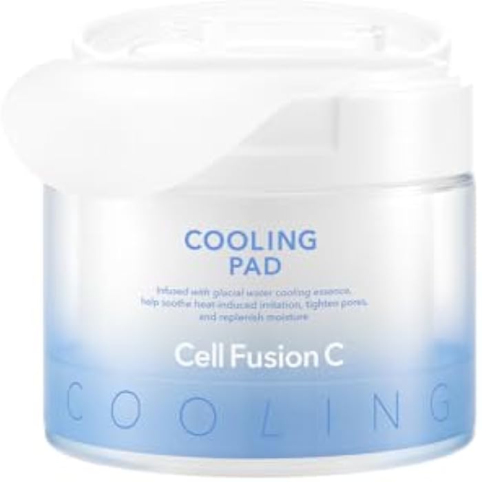 Cell Fusion C Post Alpha Cooling Pad – Hydrating & Cooling Korean Toner Pads | Panthenol & Glacier Water | Hydrating, Depuffing, Pore-Minimizing | 70 Pads / 6.08 fl.oz. - Image 1