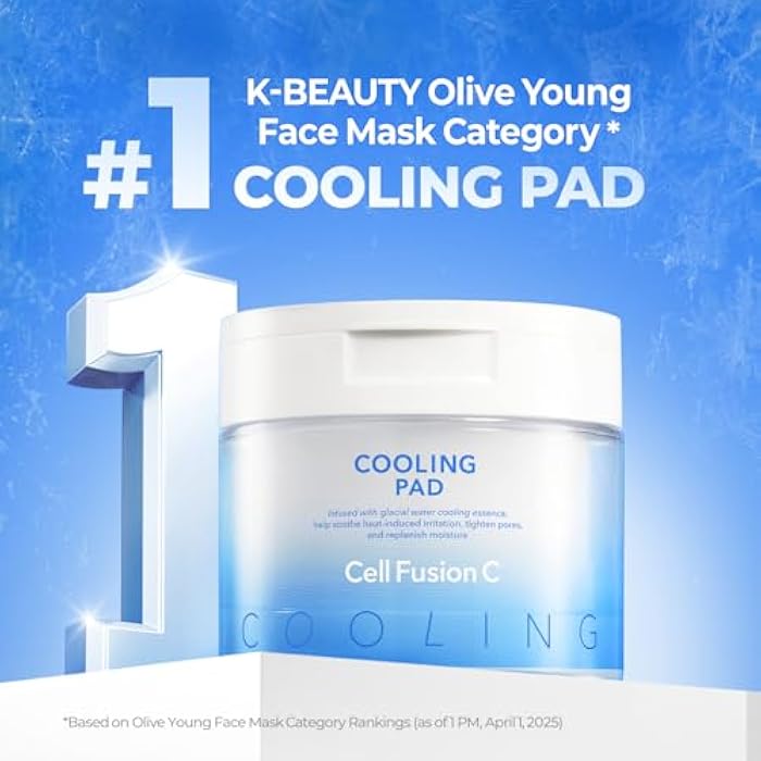 Cell Fusion C Post Alpha Cooling Pad – Hydrating & Cooling Korean Toner Pads | Panthenol & Glacier Water | Hydrating, Depuffing, Pore-Minimizing | 70 Pads / 6.08 fl.oz. - Image 3