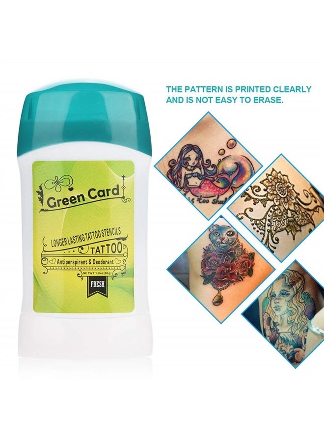 Horoper Tattoo Transfer Cream, Tattoo Skin Solution Soap Cream Gel, 51g Professional Tattoo Transfer Soap Tattoo Stencil Primer Supplies for Tranfer - Image 3