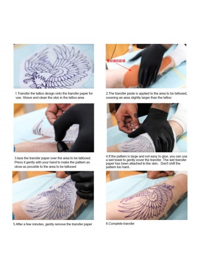 Horoper Tattoo Transfer Cream, Tattoo Skin Solution Soap Cream Gel, 51g Professional Tattoo Transfer Soap Tattoo Stencil Primer Supplies for Tranfer - Image 5