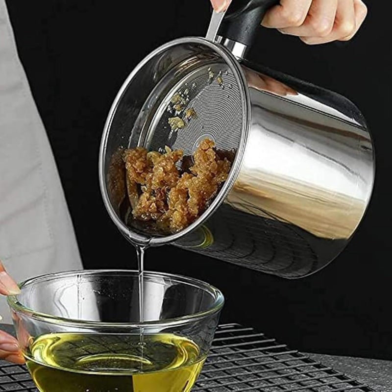 GOPIKRISHNA Oil Filter Pot for Easy and Efficient Oils Straining and Filtration - Image 5