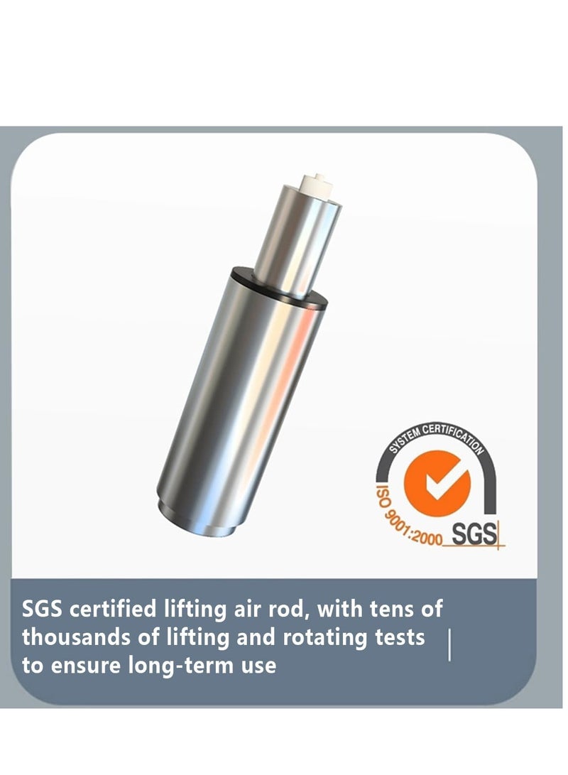 فلايبرو كرسي مكتب مريح للاستخدام المنزلي وألعاب الكمبيوتر مع مسند للظهر ومسند للذراعين ودوار وعصري قابل للتعديل وشبكة تنفيذية للنساء والرجال، لون أسود - Image 4