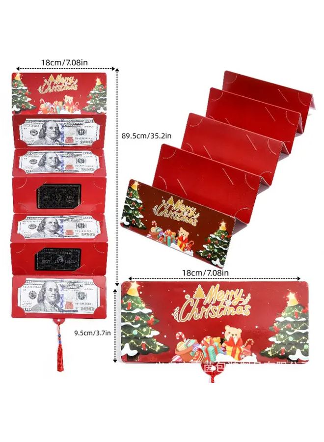 10 Slot Santa Red Envelope Box Set Blue Holiday Party Money Holder Birthday Thanksgiving Decoration Festive Gift Seasonal Premium Quality - Image 5