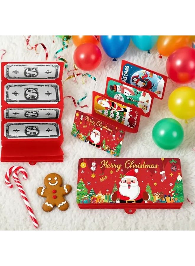 10 Slot Santa Red Envelope Box Set Blue Holiday Party Money Holder Birthday Thanksgiving Decoration Festive Gift Seasonal Premium Quality - Image 2