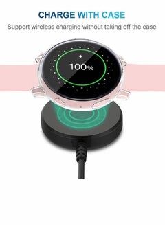 Y&D Screen Protector Case For Samsung Galaxy Watch Active 2, Soft TPU Bumper Full Around Anti-Scratch Flexible Clear Cover 44 Mm ( 2 Pack )  - Image 5