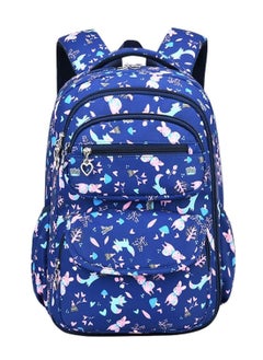 SamoDani School Backpack for Girls, Animals Design, Large Size, Multiple Pockets, for Colleges, Elementary, Primary Schools, Grade 1-10 and Teenagers  - Image 1