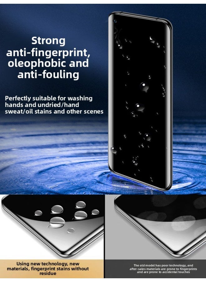 Generic - For Opporeno9 Tempered Film Roen9pro Mobile Phone Film Pro Full Screen Anti-Drop Reon Nine True Song-Colour:[store Manager Commitment] Collection + Cart Order Exclusive Sticker Damage Guarantee★One Year Warranty-Size:OPPO Reno9 Pro - Image 1