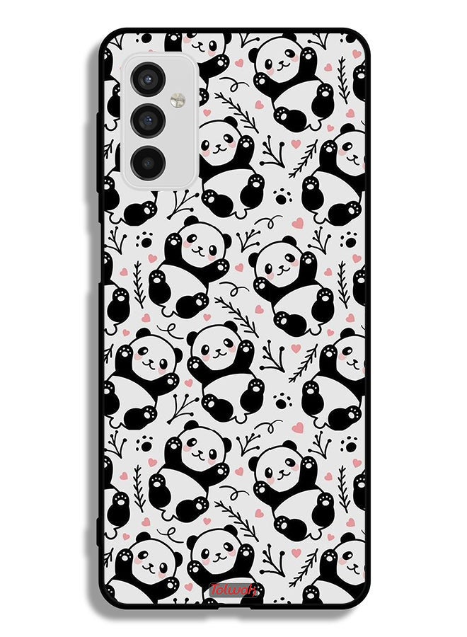 Tolwak Samsung Galaxy M52 5G Protective Case Cover Pattern Of Panda - Image 2