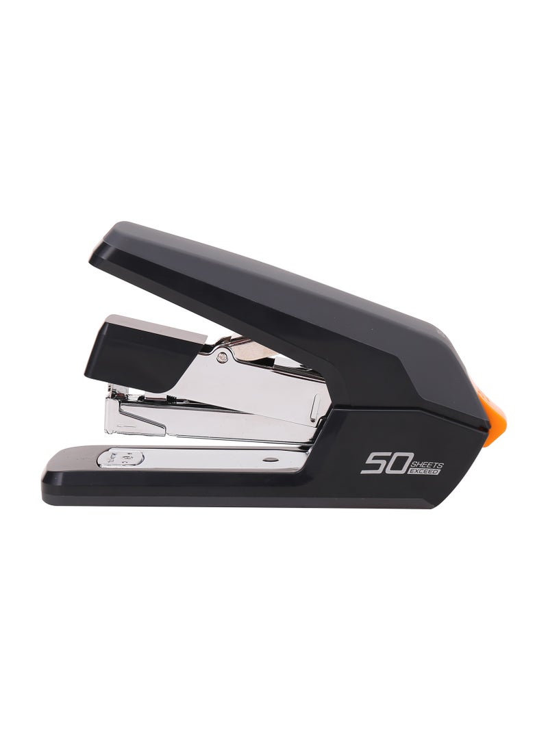 Deli - Deli E0371 Effortless Stapler – 50 Sheets, One-Touch Stapling, Black - Image 1