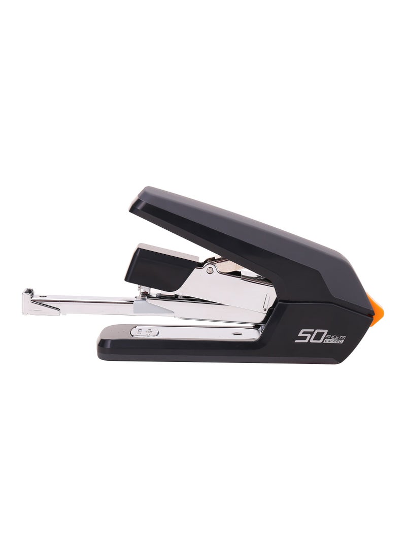 Deli - Deli E0371 Effortless Stapler – 50 Sheets, One-Touch Stapling, Black - Image 1