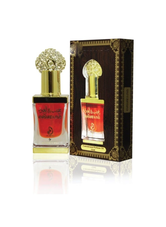 ARABIYAT Khashab & Oud Concentrated Perfume Oil 12ml - Image 1