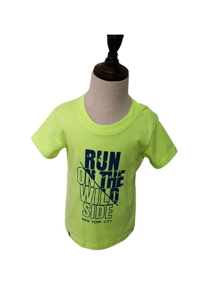 T-Shirt for Children Short Sleeve Tees Summer Children's Clothing Cartoon TShirt Printed Top  - Image 1