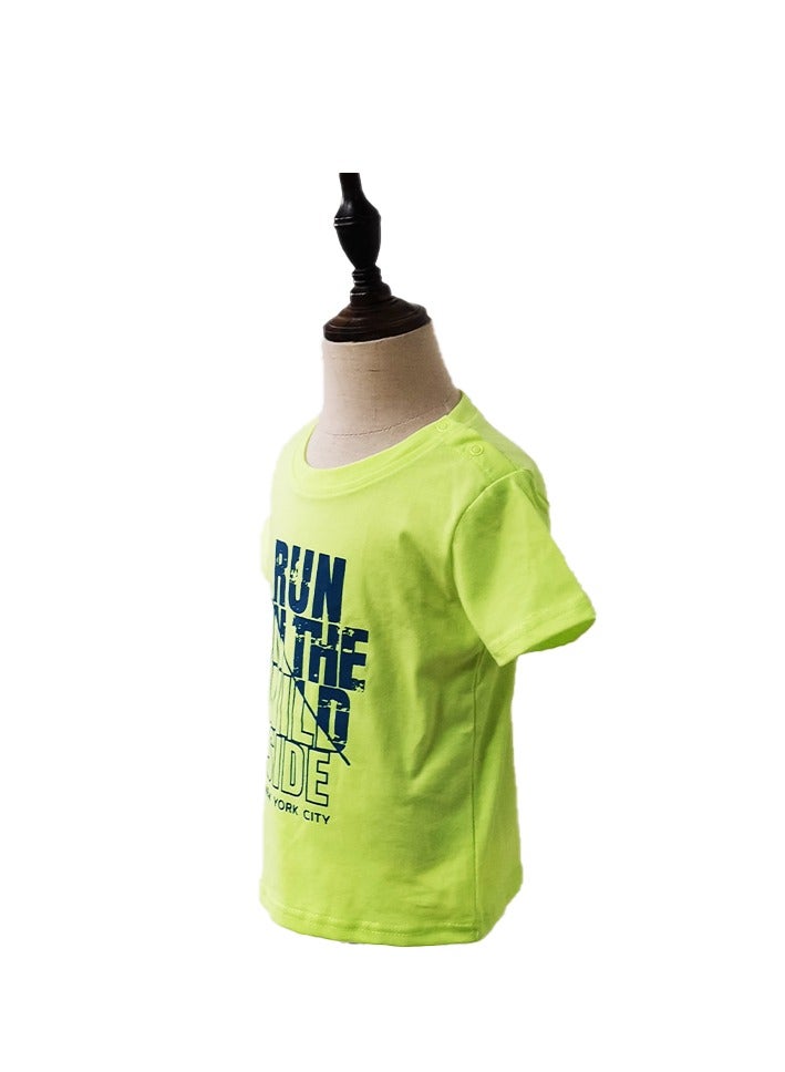 T-Shirt for Children Short Sleeve Tees Summer Children's Clothing Cartoon TShirt Printed Top  - Image 2