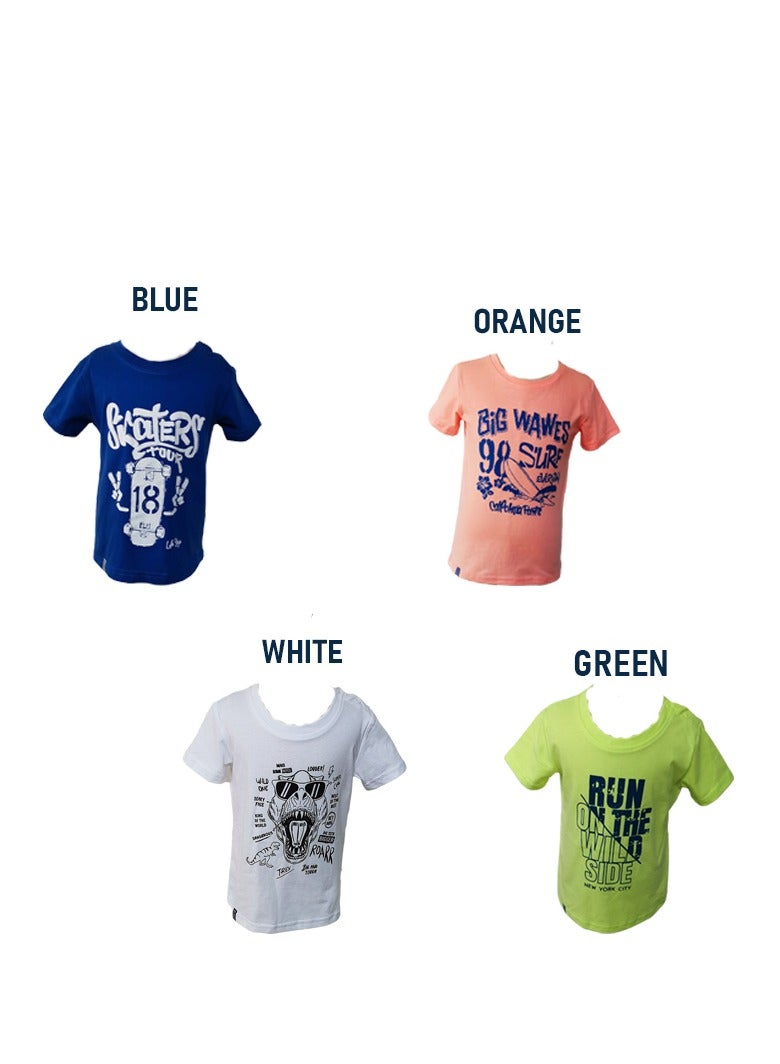 T-Shirt for Children Short Sleeve Tees Summer Children's Clothing Cartoon TShirt Printed Top  - Image 3