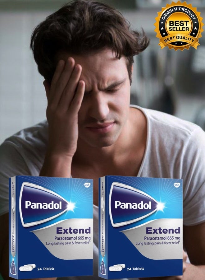 Panadol 2 Pieces Panadol Extend 24 Tablets - Image 1
