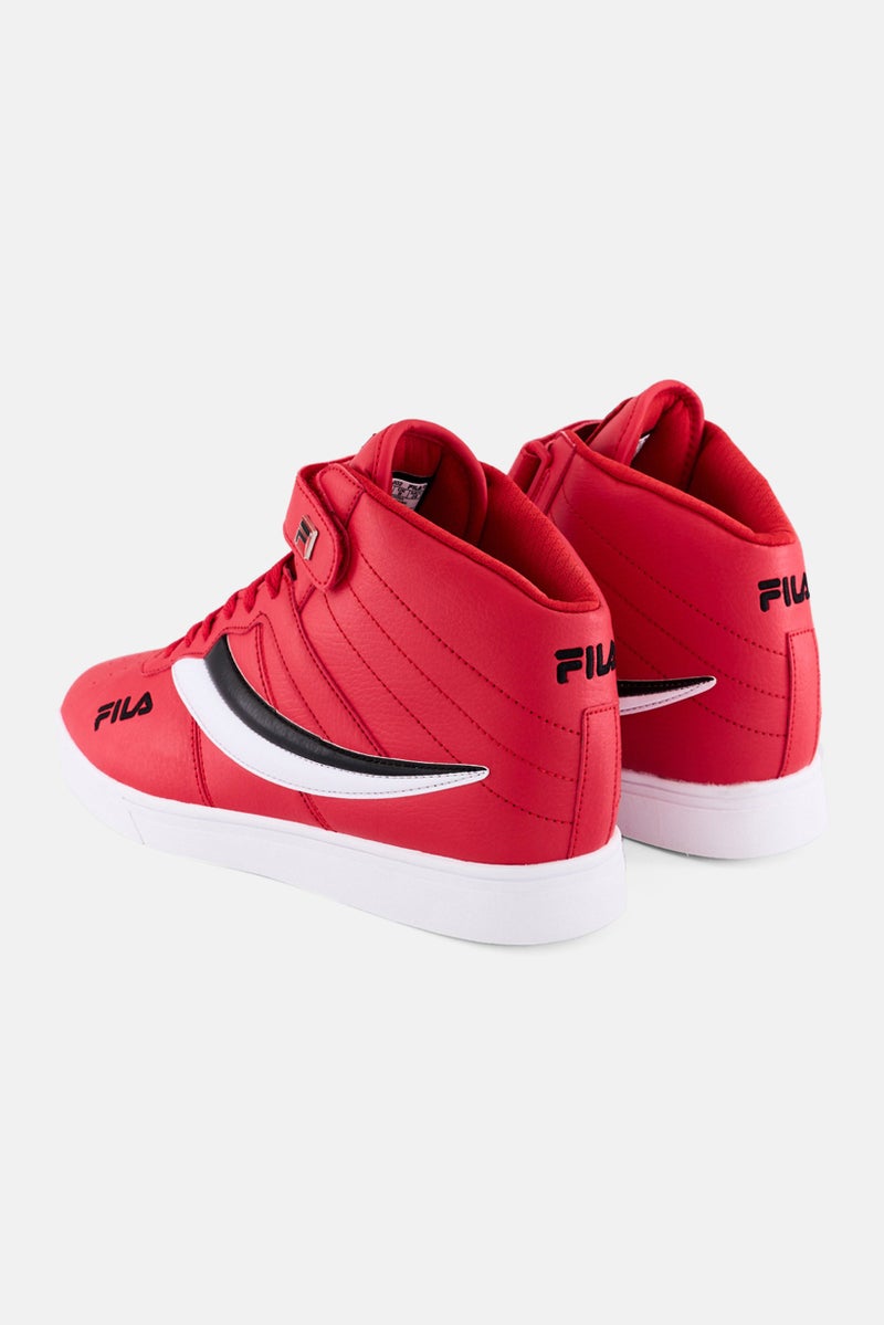 FILA Men Vulc 13 Reverse Flag Lace Up Outdoor Shoes, Red - Image 2