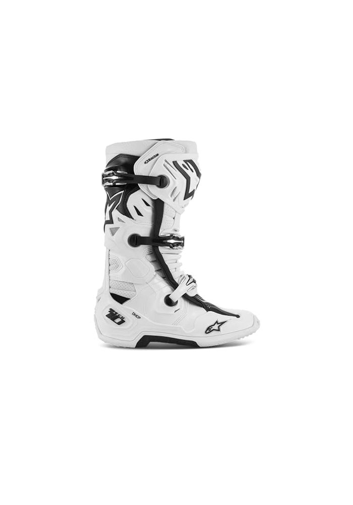 Alpinestars Men's Tech 10 Supervented Boot, White, Size 7