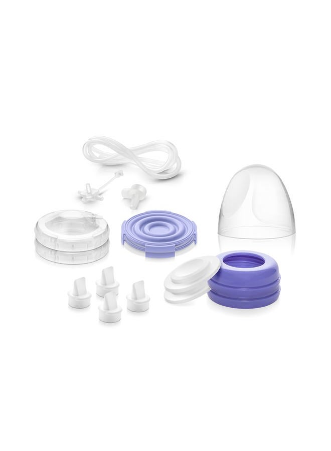 Lansinoh Pump Parts Bundle for Lansinoh Double Electric Breast Pumps - Image 1