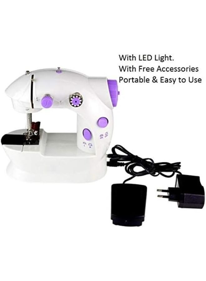 ماكينة الخياطة حجم صغير على ضوء مع دواسة  القدم لسهولة التحكم - SM202A - Image 2