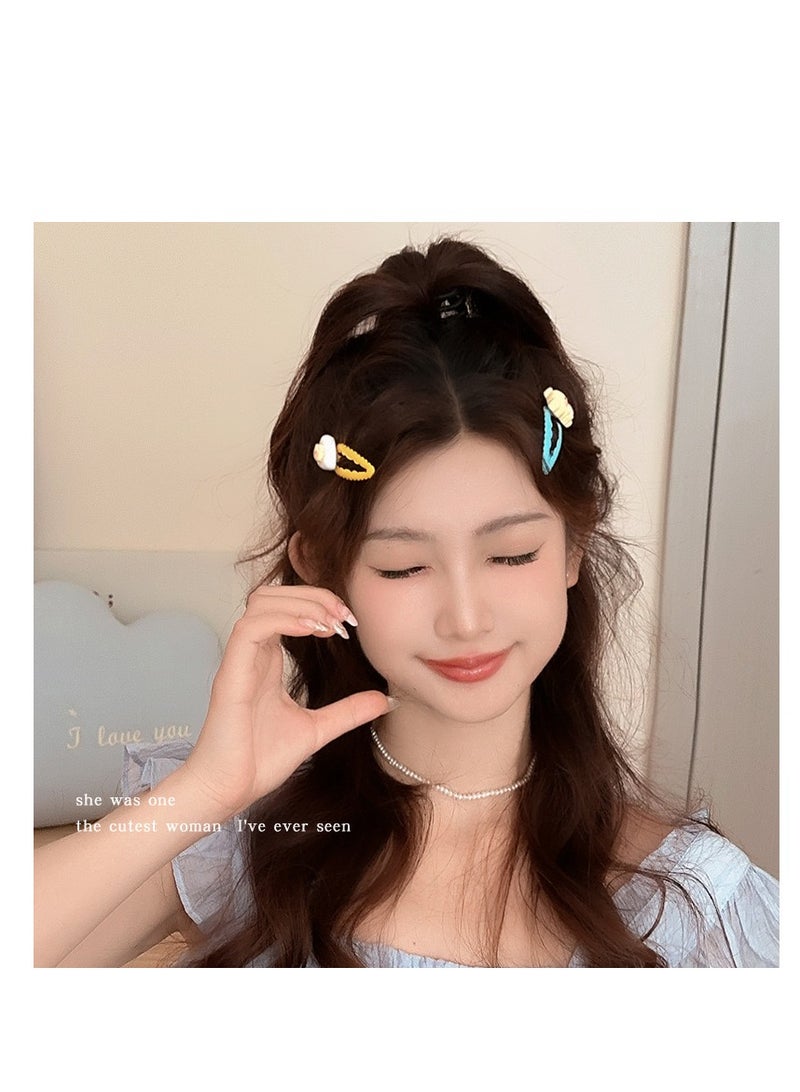 6 قطع من إكسسوارات الشعر على شكل دب للبنات - Image 4