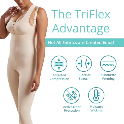 MARENA SFBHM2 Stage 2 Pull-On Girdle with High-Back – Adjustable Mid-Calf Length Girdle - Image 2