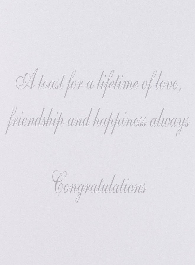 Papyrus Wedding Card (Toast for a Lifetime) - Image 3