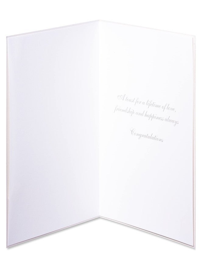 Papyrus Wedding Card (Toast for a Lifetime) - Image 2