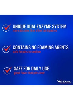 Virbac C.E.T. Enzymatic Toothpaste Eliminates Bad Breath by Removing Plaque and Tartar Buildup Best Pet Dental Care Toothpaste Beef Flavor 2.5 Oz Tube (Color Varies) - pzsku/ZF28ED08A09C7C082D9F3Z/45/_/1736426453/ce8f86e0-4971-49e8-b331-454d5bfc555c