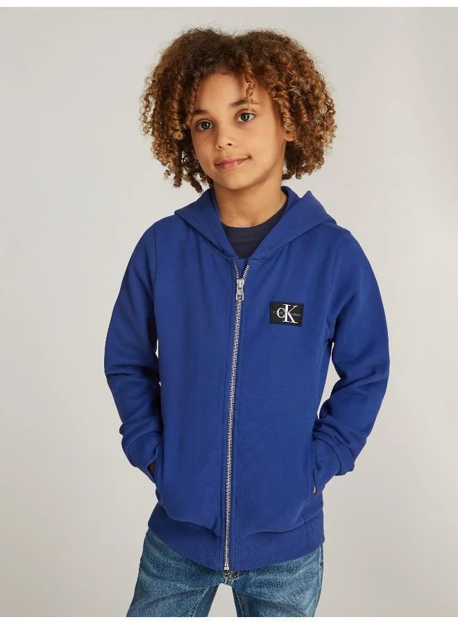 Calvin Klein Jeans Youth Zip Through Hoodie