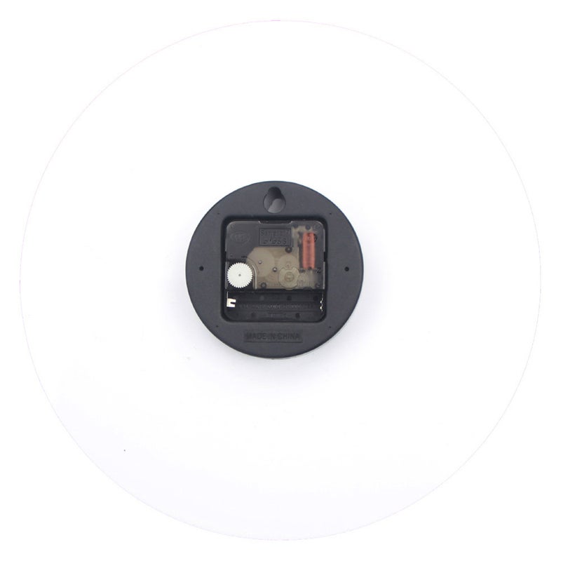 1PC Ballet Wall Clock Simple Hanging Clock Stylish Wall Decorative Clock DIY Simple Wall Clock for Bedroom Living Room Decor(Black+White Without Battery) - Image 2