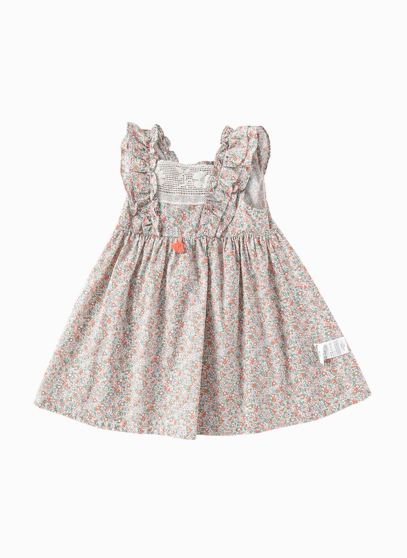 Balabala Floral Ruffle Dress  - Image 1