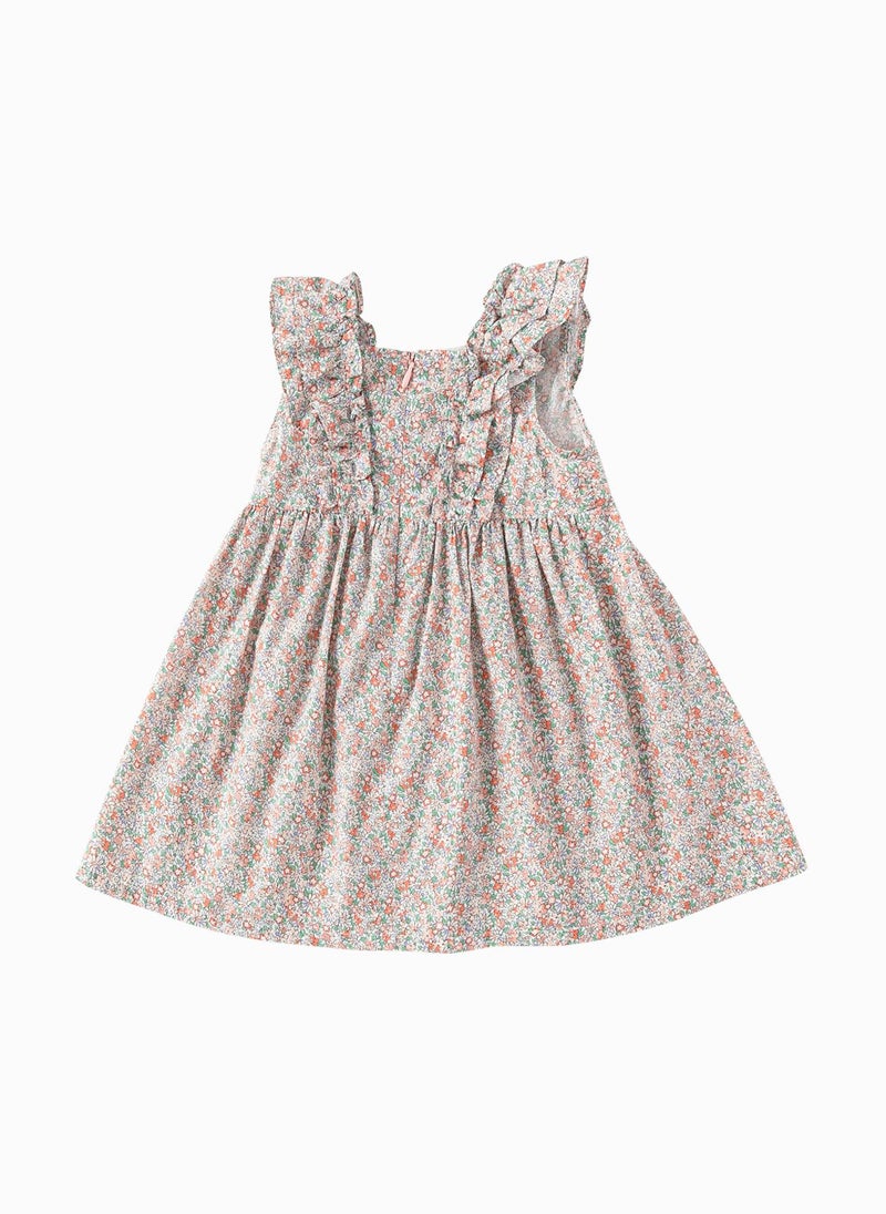 Balabala Floral Ruffle Dress  - Image 2