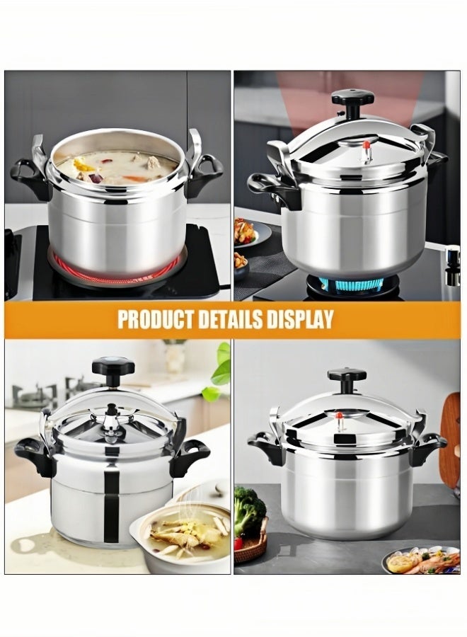 Aluminum Pressure Cooker, 7L Pressure Canner Release Valve Aluminum Canning Pot Cooker Pot Stove Top Instant Pot - Image 5